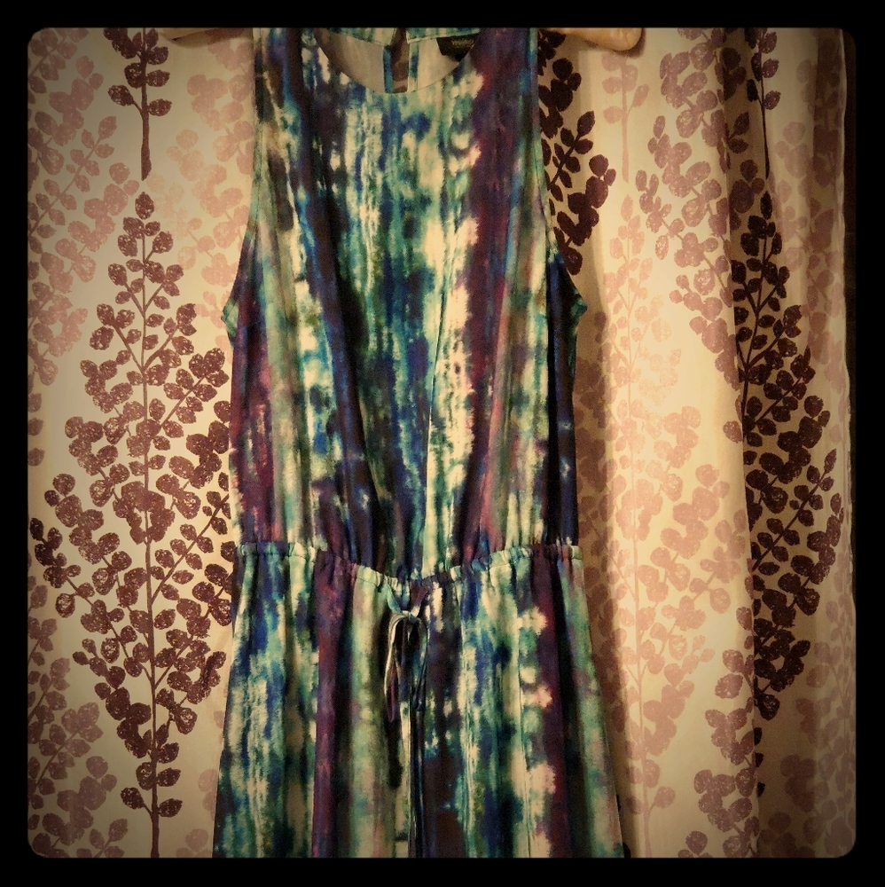 Pretty Watercolor Dress XS